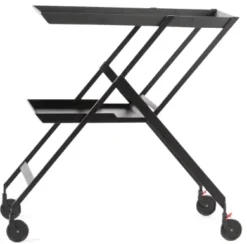 Arbeits- und Serviertisch Plico, rollbar