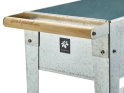 Balkonhochbeet verzinkt rollbar