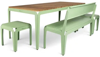Bank Bended Bench 140
