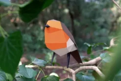 3D Papiermodell Vögel