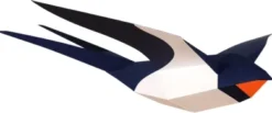 3D Papiermodell Vögel
