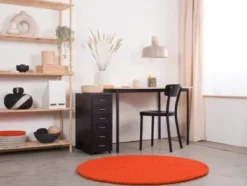 Filzkugelteppich