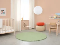 Filzkugelteppich
