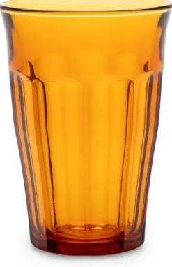 Französisches Bistroglas Amber