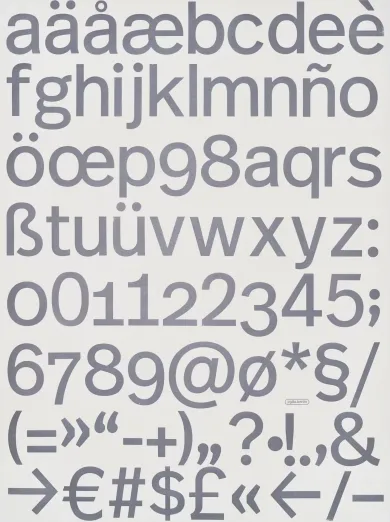 Geschenkpapier p98a Typo Real