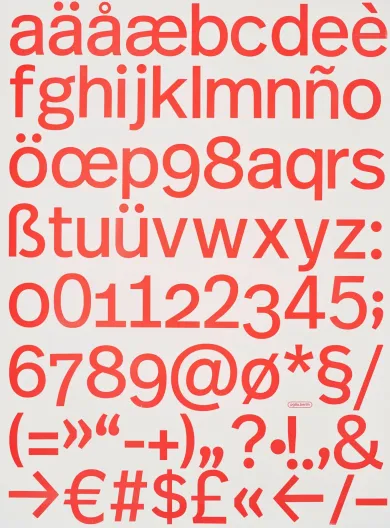 Geschenkpapier p98a Typo Real