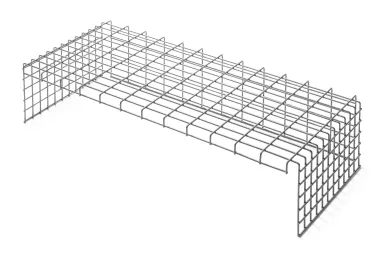 Gitterkorb zu Container DS