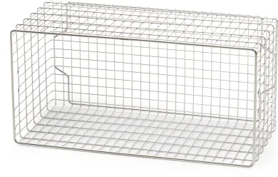 Gitterkorb zu Regalsystem Inox