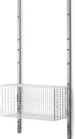 Gitterkorb zu Regalsystem Inox