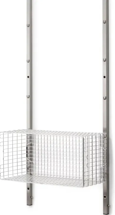 Gitterkorb zu Regalsystem Inox
