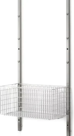 Gitterkorb zu Regalsystem Inox