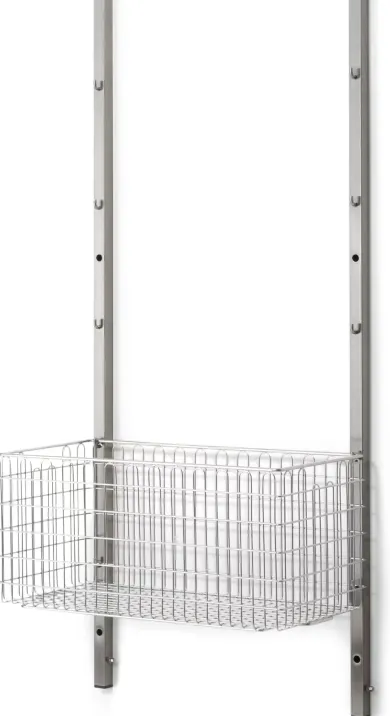 Gitterkorb zu Regalsystem Inox