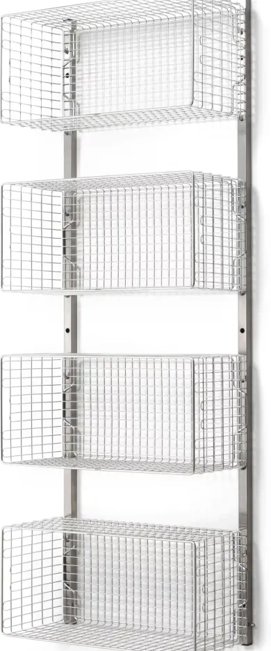 Gitterkorb zu Regalsystem Inox
