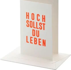 Grußkarte Zwölfer