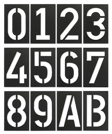 Hausnummer Spiekermann Industrial