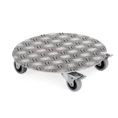 Kübelroller Aluminiumblech