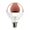 LED-Kopfspiegellampe Globe, Kupfer