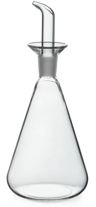 Öl- oder Essigflasche Borosilikatglas