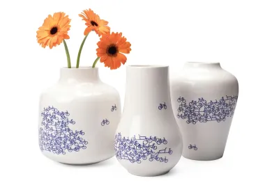 Vase De Blauwe Fiets N° 3