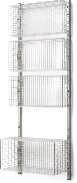 Wandhakenschiene zu Regalsystem Inox