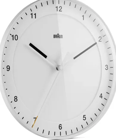 Wanduhr Braun