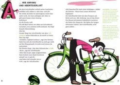 Wilde Radtour mit Velociraptorin